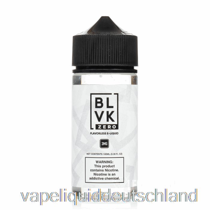 Geschmacksneutral – Blvk – 100 Ml 3 Mg Vape-Flüssigkeit